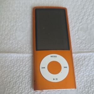 Orange Ipod Portable Audio Unit
